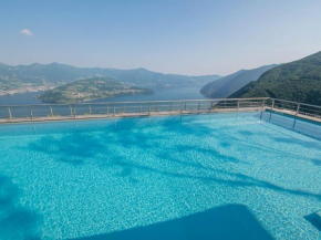 Van Gogh - beautiful lake Iseo view and swimming pool